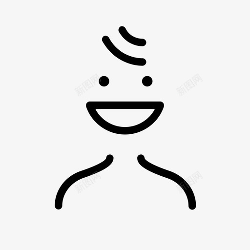 快乐用户微笑快乐图标svg_新图网 https://ixintu.com 内容 客户 帐户 微笑 快乐 快乐用户 没有问题 角色