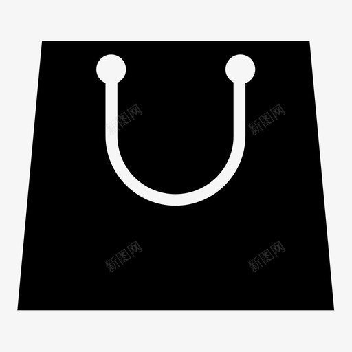 购物袋已购买商品图标svg_新图网 https://ixintu.com 商品 已购买 电子商务 结帐 袋子 购买 购物袋 购物车