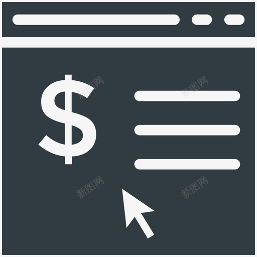 网上赚钱图标svg_新图网 https://ixintu.com 网上赚钱