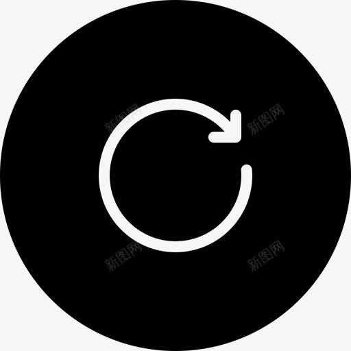 刷新浏览器数据图标svg_新图网 https://ixintu.com android用户界面第1卷差异 web 刷新 同步 数据 更新 浏览器 重新加载 重新启动 页面