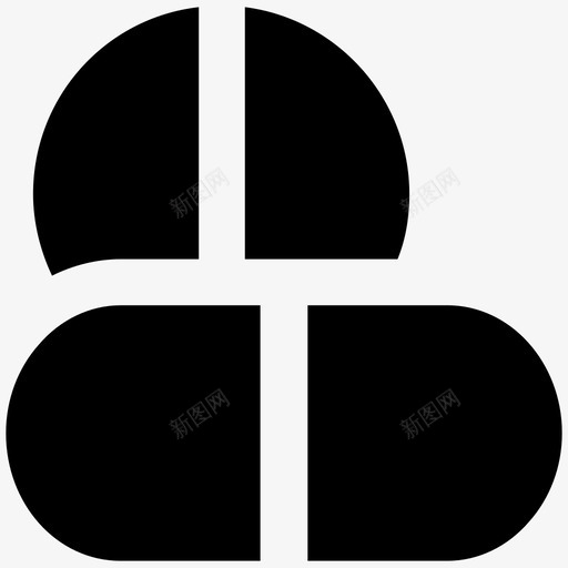 药丸医学上大胆的固体图标svg_新图网 https://ixintu.com 医学上大胆的固体图标 药丸