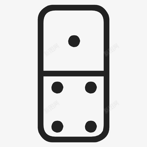 多米诺骨牌四有趣图标svg_新图网 https://ixintu.com 一 四 块 多米诺骨牌 数字 有趣 游戏 瓷砖 策略