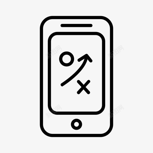 战略商业征服图标svg_新图网 https://ixintu.com 50智能手机和图标 使用 发展 商业 征服 战略 方向 游戏 电话