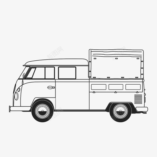 t1货车卡车旅行图标svg_新图网 https://ixintu.com t1货车 卡车 旅行 汽车 车辆 运输 送货车 驾驶