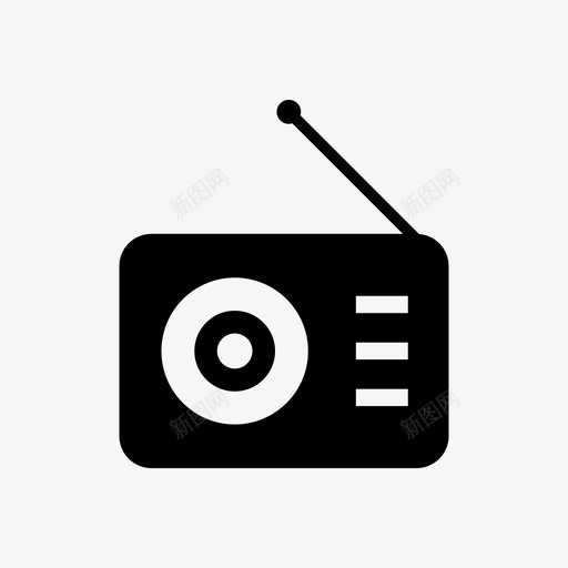收音机新收音机漂亮收音机图标svg_新图网 https://ixintu.com 儿童收音机 好收音机 户外 接收器 收音机 新收音机 旧收音机 漂亮收音机 聚会 音乐 音响