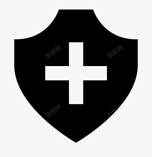 健康保险盾牌保护图标svg_新图网 https://ixintu.com 保护 健康保险 医疗 医院 护理 昂贵 生病 疾病 盾牌