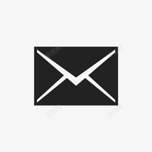 信封封面电子邮件图标svg_新图网 https://ixintu.com 信件 信封 信息 封面 电子邮件 纸张