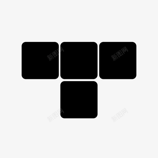 俄罗斯方块电子游戏踏脚石图标svg_新图网 https://ixintu.com t栏 交集 俄罗斯方块 复古 方块图 电子游戏 砖块 经典 踏脚石