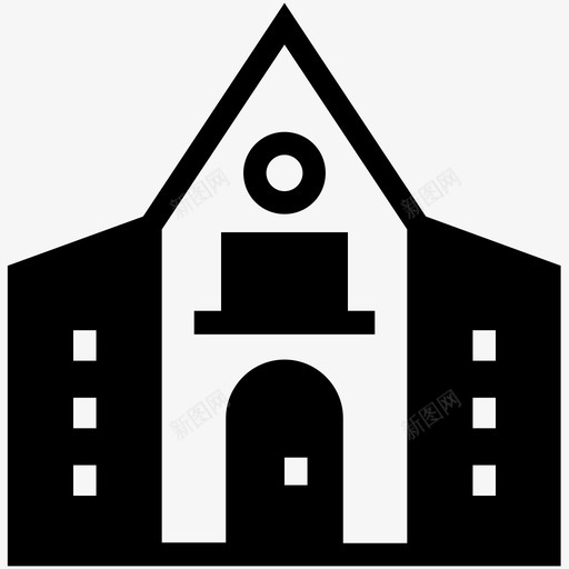 建筑房间住宅图标svg_新图网 https://ixintu.com 住宅 住宿 区域 博物馆建筑 小屋 建筑 房地产图标 房间 起居室