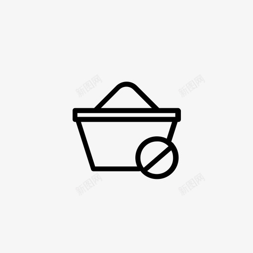 购物篮童车手提图标svg_新图网 https://ixintu.com 小 手提 推车 电子商务线艺术 童车 装载 购物篮 购物街区