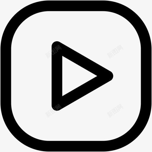 播放社交音乐图标svg_新图网 https://ixintu.com 伤感 多媒体 广域 搞笑 播放 放大 社交 社交媒体 蛋糕 音乐