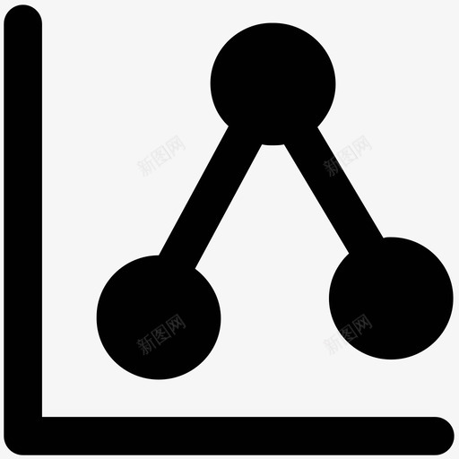 预测图分析业务图标svg_新图网 https://ixintu.com 业务 公司 分析 图表 增长 天气加粗实心图标 线图 预测 预测图