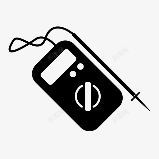 万用表工具摘要图标svg_新图网 https://ixintu.com 万用表 工具 当地新闻 振动 探头 摘要 数字 新闻纸 智能手机 电子 电气
