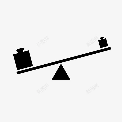 规模失代偿重量图标svg_新图网 https://ixintu.com 不平衡 公正 力量 失代偿 强大 摇摇晃晃 沉重 衡量 规模 重量