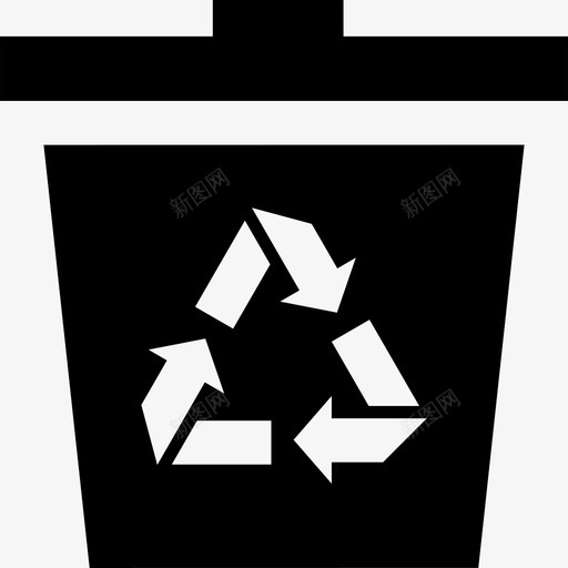 生态的固体的负责任的图标svg_新图网 https://ixintu.com 可持续的 固体的 循环利用的 环境的 生态的 生态的固体 生物的 自然的 负责任的