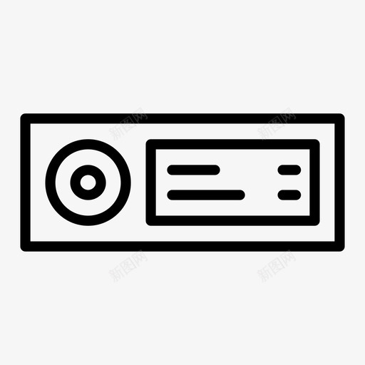 音乐播放器声音录音机图标svg_新图网 https://ixintu.com cd播放器 mp3播放器 吊杆盒 声音 多媒体 多媒体声音 录音机 收音机 电子 设备 随身听 音乐播放器