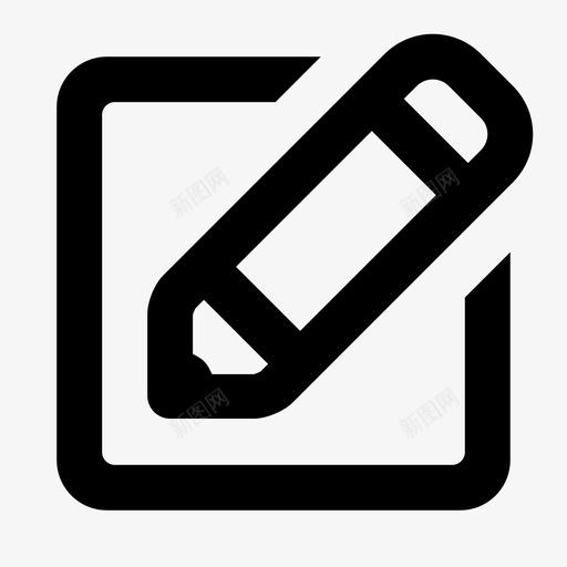 编辑修订铅笔图标svg_新图网 https://ixintu.com 修改 修订 其他 打开 更改 编辑 调整 重写 铅笔