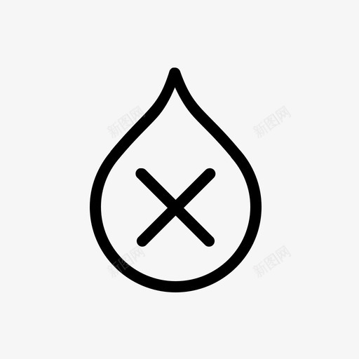 干旱缺水浪费图标svg_新图网 https://ixintu.com 减少 国家1 干旱 无食物 浪费 稀疏 缺水 缺粮 肮脏 风险 饥荒