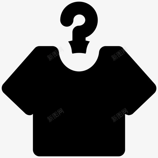 吊挂连衣裙购物大胆的固体图标svg_新图网 https://ixintu.com 吊挂连衣裙 购物大胆的固体图标