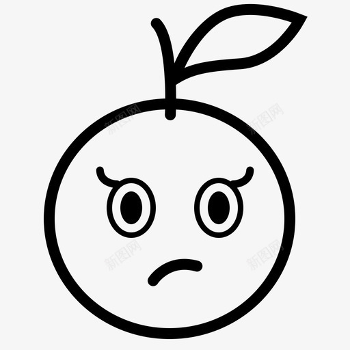 奇迹橙色脸图标svg_新图网 https://ixintu.com 动作 化身 奇迹 惊喜 橙色 橙色笑脸 注意事项 活动 脸 表情符号