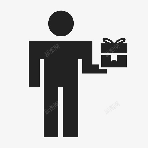 送礼送出表示感谢图标svg_新图网 https://ixintu.com 交换 出租 奉献 慷慨 捐赠 特许 表示感谢 象征性的感谢 送出 送礼 道谢 遗产