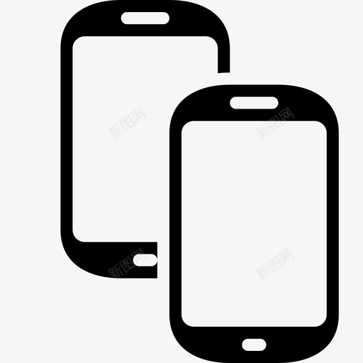智能手机smoothfill设备图标svg_新图网 https://ixintu.com smoothfill设备 智能手机