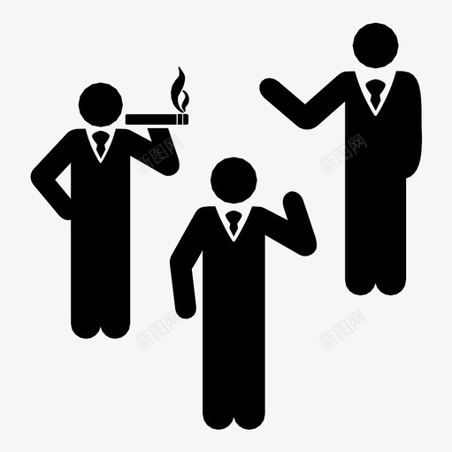 商人个人选择允许吸烟图标svg_新图网 https://ixintu.com 个人选择 会议 允许吸烟 同伴压力 商人 男性关系 社区 聊天 论坛 香烟