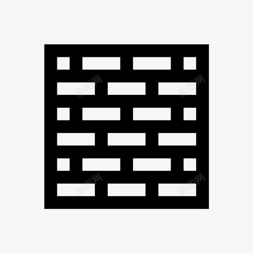 墙结构防火墙图标svg_新图网 https://ixintu.com 墙 建筑 服装 清洁 电子公报 砖 精致 结构 补充 防火墙