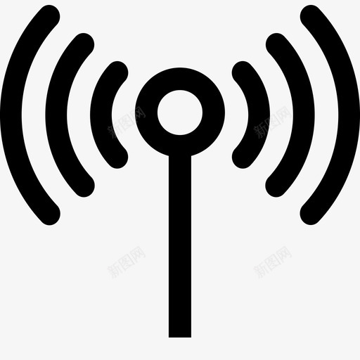 天线视频电视图标svg_新图网 https://ixintu.com android用户界面第二卷 wifi 信号 天线 广播 技术 无线电波 电视 视频