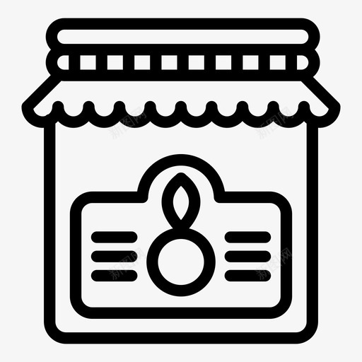 果酱罐时间表程序图标svg_新图网 https://ixintu.com 今天 保存 当前 数字 早餐时间 时间表 果冻 果酱 果酱罐 程序