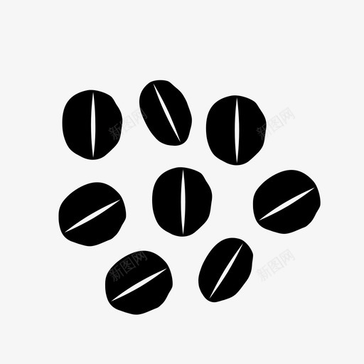 燕麦作物薄片图标svg_新图网 https://ixintu.com 作物 燕麦 种子 膳食 薄片 谷物 食品 饲料