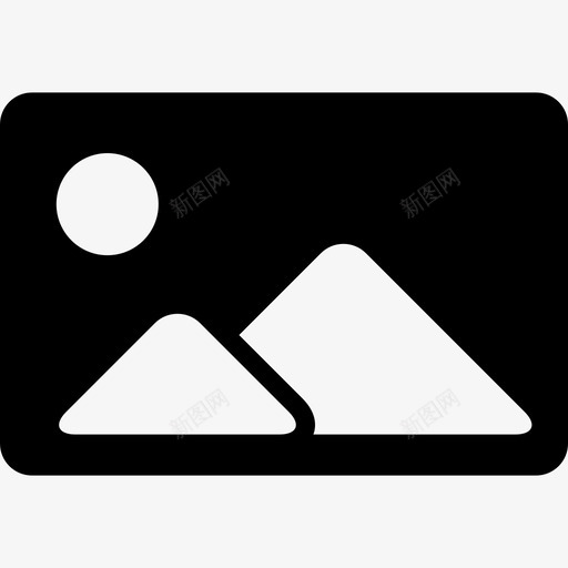 一个风景的图像界面符号酷图标svg_新图网 https://ixintu.com 一个风景的图像界面符号 酷图标