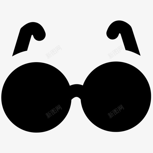 眼镜金融大胆的固体图标svg_新图网 https://ixintu.com 眼镜 金融大胆的固体图标