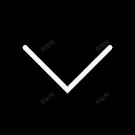 向下白色标志方形图标svg_新图网 https://ixintu.com 下箭头 向下 实心箭头 底部 按钮 方形 混合标志 漂亮的箭头 白色标志 黑色白色
