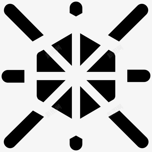 几何图形结构脊线图标svg_新图网 https://ixintu.com 几何元素 几何图形 几何设计 图案 标识 样式化 结构 脊线 花朵 设计和开发粗体实体图标 边框
