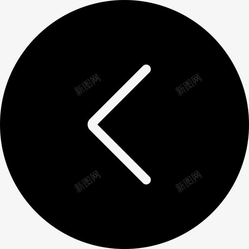 左左舷方向图标svg_新图网 https://ixintu.com 南 圆圈 实心箭头 左 左舷 按钮 方向 箭头 近 非右