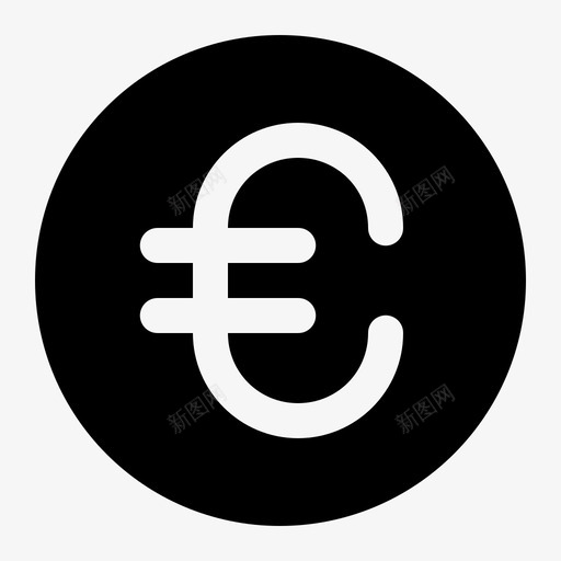 货币补充发电图标svg_新图网 https://ixintu.com 发电 宽 欧元 清洁 硬币 蛋糕 补充 货币 货币稳定 金融