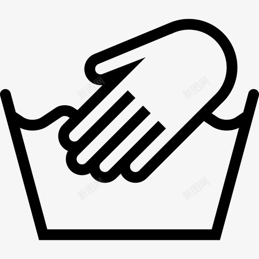 手洗规定手指图标svg_新图网 https://ixintu.com 容器 干洗 手指 手洗 水 衣服 衣服轮廓3 规定