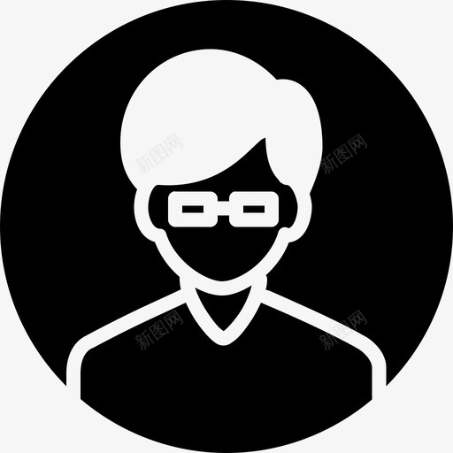 男性办公室和商业固体图标第二卷svg_新图网 https://ixintu.com 办公室和商业固体图标第二卷 男性