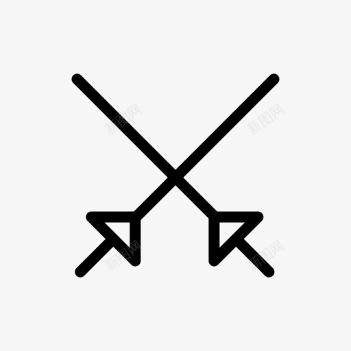击剑今天剑图标svg_新图网 https://ixintu.com 今天 击剑 剑 打斗 时间表 昨天之后 比赛 现在 节目 运动