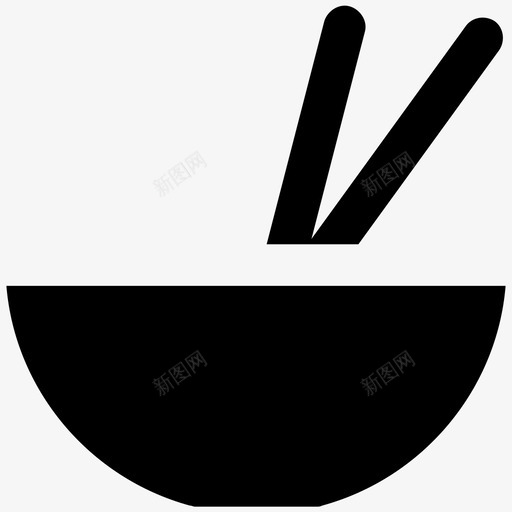 中餐酒店和餐厅醒目的实心图标svg_新图网 https://ixintu.com 中餐 酒店和餐厅醒目的实心图标