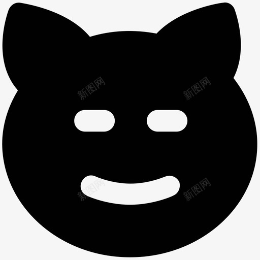 猫脸交易大胆的固体图标svg_新图网 https://ixintu.com 交易大胆的固体图标 猫脸