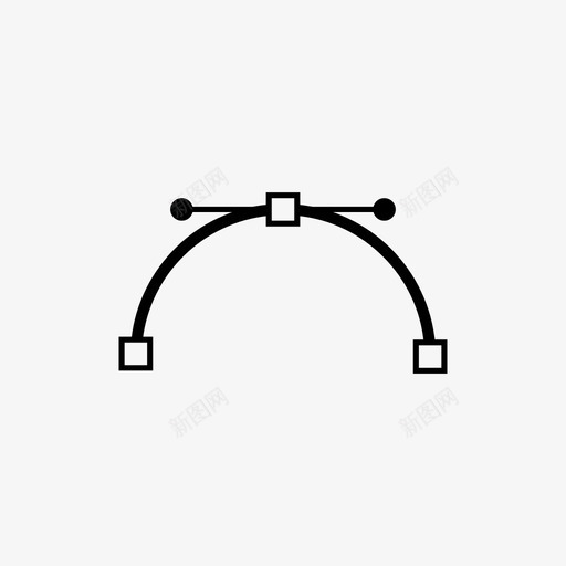 贝塞尔曲线物体数学图标svg_新图网 https://ixintu.com 几何 印刷品 定位点 手柄 数学 物体 绘图 设计 贝塞尔曲线