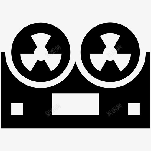 录音机会议录音机磁带机图标svg_新图网 https://ixintu.com 会议录音机 卡式录音机 卷到盘 回放 录音机 照相机 电子产品冷矢量图标 磁带机 语音保护程序