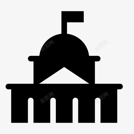 政府规则公共图标svg_新图网 https://ixintu.com 公共 控制 政府 政治 政策 治理 法律和秩序 联邦 规则