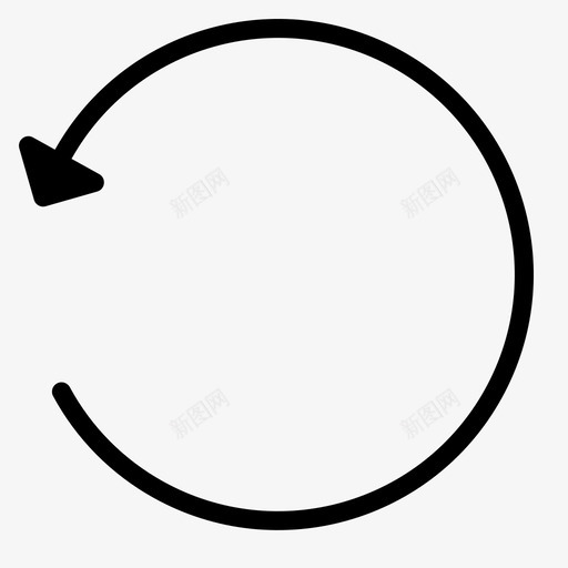 恢复重新加载参照图标svg_新图网 https://ixintu.com 之前 修复 参照 平滑线操作 恢复 撤消 操作 更改 最后一次 箭头 重新加载