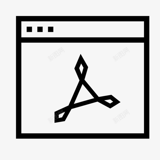 pdf界面预测图标svg_新图网 https://ixintu.com adobe pdf 品牌 增强 应用程序 波段 界面 窗口 角度界面 评估 预测