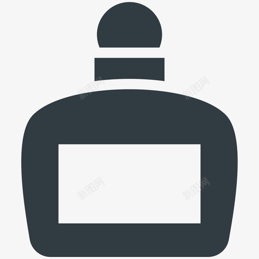 化妆水瓶时尚和服装酷标图标svg_新图网 https://ixintu.com 化妆水瓶 时尚和服装酷矢量图标