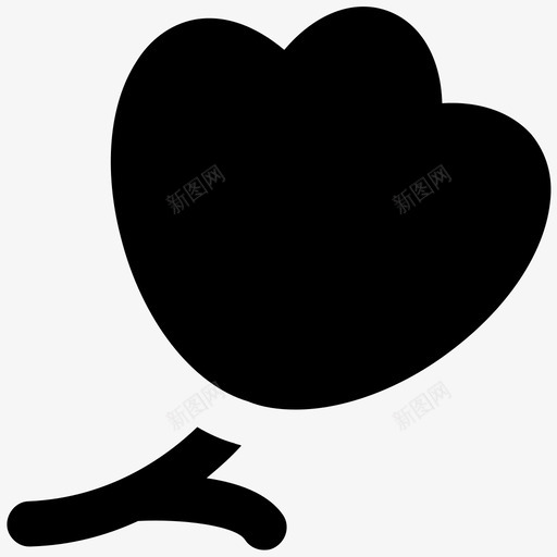 玫瑰自然大胆的固体图标svg_新图网 https://ixintu.com 玫瑰 自然大胆的固体图标
