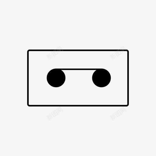 盒式磁带倒带录音图标svg_新图网 https://ixintu.com 倒带 听 录音 播放 盒式磁带 老派 解开 车 音乐 音频